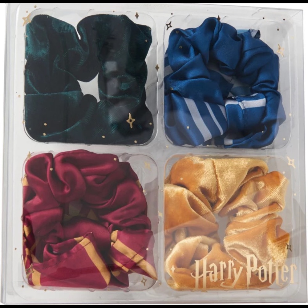 Harry Potter Ulta Beauty Hair Scrunchie Set 4pc